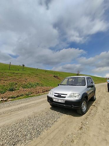 Chevrolet: Chevrolet Niva SUV - Kuzov: 5 qapılı, gümüşü rəngli, plastik qoruyucu — 5