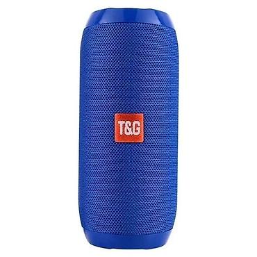 onyx studio: Портативная Bluetooth-колонка T&G TG-117 синяя Арт2522 — 1