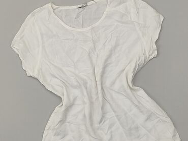 Moda: Koszulka XS (EU 34), stan - Idealny, wzór - Jednolity kolor, kolor - Biały