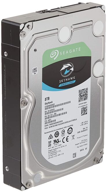 жесткие диски переносные: Жёсткий диск (HDD) Seagate, 8 ТБ, 7200 RPM, 3.5", Б/у
