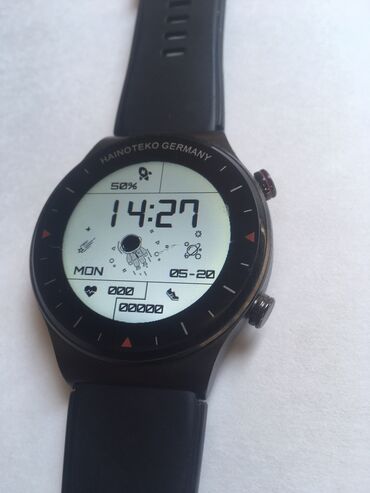 agili saat: İşlənmiş, Smart saat, Sensor ekran, rəng - Qara