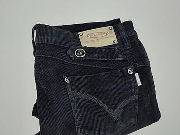 czarne outfity: Spodnie materiałowe damskie, rozmiar S — 6
