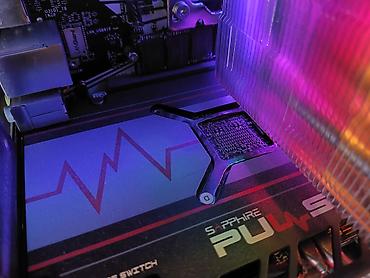 intel arc: Видеокарта для ПК, Б/у, Radeon RX, 6 ГБ — 10
