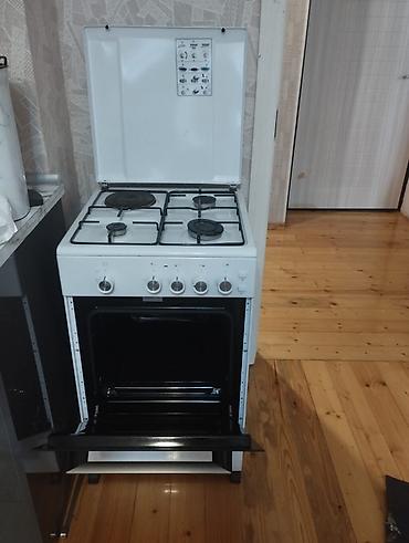 Qarışıq sobası Ayrıca dayanan, 4 gözlü, Yeni