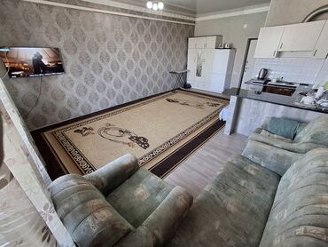 квартира берилет киркомдон: 1 бөлмө, 32 кв. м, Элитка, 2 кабат, Евроремонт
