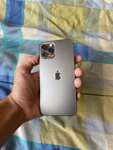 Apple iPhone: IPhone 12 Pro, 128 GB, Graphite, Face ID
