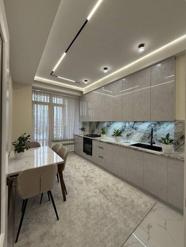 иссык куль комната: 1 комната, 42 м², Элитка, 9 этаж, Евроремонт