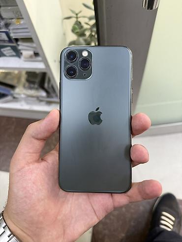 iphone se: IPhone 11 Pro, 256 GB, Matte Midnight Green, Face ID — 3