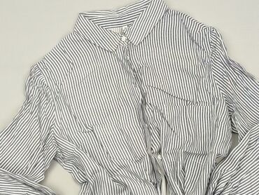 bluzki z długim rękawem w paski: Сорочка жіноча, Bershka, S, стан - Дуже гарний