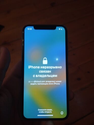 Apple iPhone: IPhone X, 64 GB, White Titanium, Simsiz şarj, Face ID