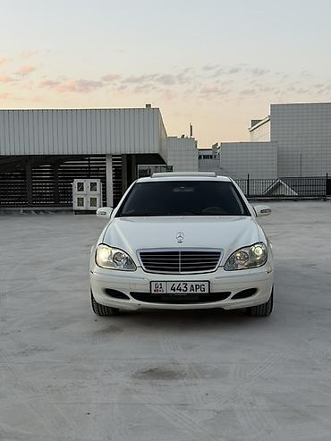 пневма: Mercedes-Benz S-Class: 2003 г., Автомат, Бензин, Седан — 3