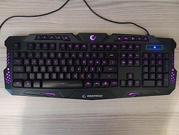 Настольные ПК и комплектующие: Rampage qaming klaviaturası - Tam ölçülü (numpadlı) USB klaviatura - — 3