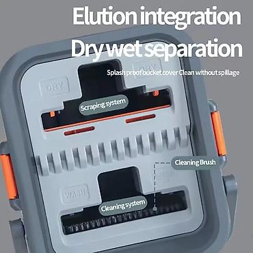 Уборочный инвентарь: Швабра тряпка Новинка!!! Швабра с ведром. Железное крепление — 4