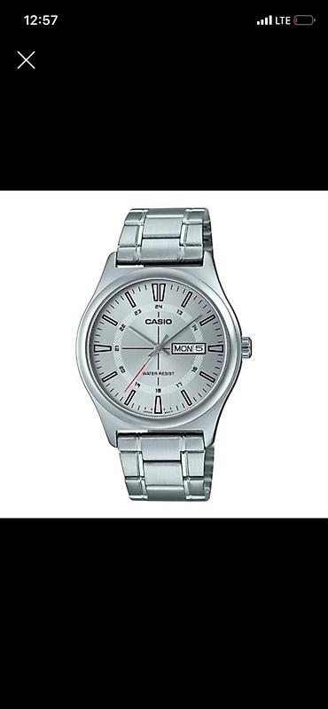 часы casio: Классические мужские часы Casio с аналоговым циферблатом — 1