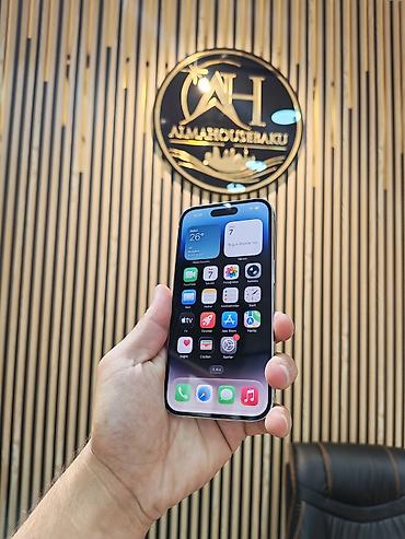 barter android: IPhone 14 Pro, 128 GB, Matte Silver, Face ID, Sənədlərlə, Zəmanət — 2