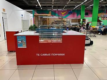 Торговый островок/киоск для ТРЦ - Комплект модулей красного цвета с lalafo.kg да — 3 Торговый островок/киоск для ТРЦ - Комплект модулей красного цвета с — 3