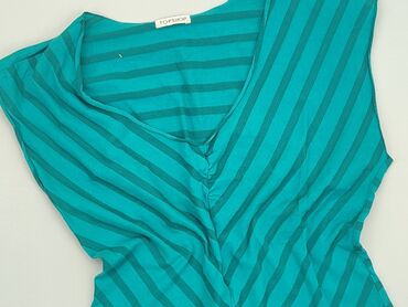 spódniczka w kratę czerwone: T-shirt, Topshop, S (EU 36), condition - Good