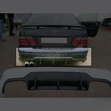 Spojleri: AMG DIFUZOR SPOJLER DODATAK ZADNJE BRANIKA MERCEDES CLK W208 | AMG — 1