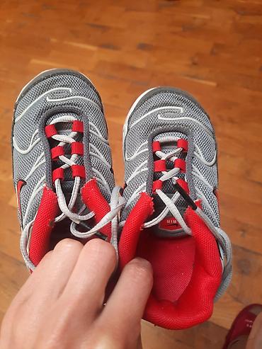 Детская обувь: Uşaq idman ayaqqabısı – Nike Air (boz/qırmızı) Qiyməti razılaşmaq — 5