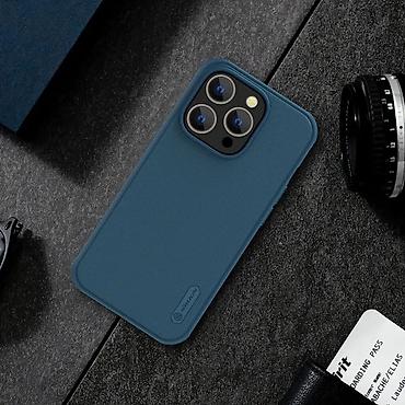 Maske i futrole za telefone: Maska Nillkin Scrub Pro za iPhone 14 Pro 6.1 plava. Uz brzu dostavu i — 9