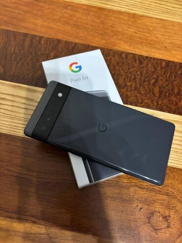 чехол google pixel: Google Pixel 6A, Б/у, 128 ГБ, цвет - Черный, 1 SIM, eSIM