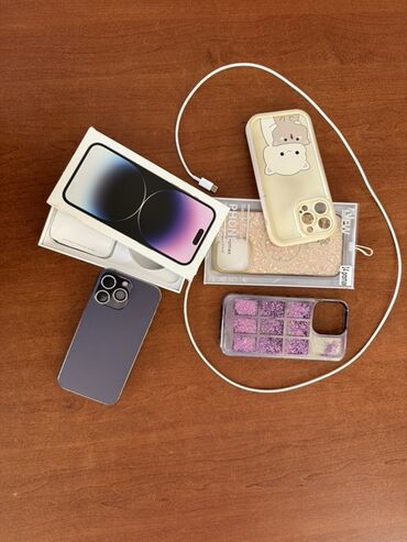 iphone 15 pro max ekran qiymeti: IPhone 14 Pro, Deep Purple