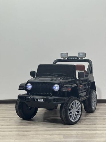 Uşaq üçün elektrik maşınları: 🚙 Uşaq elektrik maşını – JEEP SUPERCAR LT-598 (4x4) 🚀 ✨ Tam ötürücülü — 12
