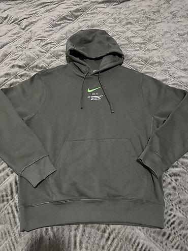 balmain torba: NIKE Club Swoosh graphic backprint hoodie vel. M NOVO IB — 6