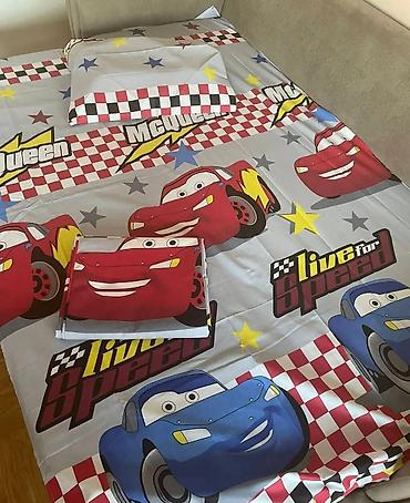 Posteljina: Dečija posteljina – motivi omiljenih junaka - Set sadrži: jorgansku — 3