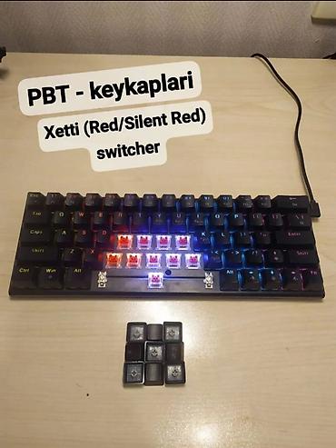 noutbuk satisi: ❗Təcili satılır ❗ Oyun, mexanik klaviaturası "Mikuso XK-63 X-Series" — 3