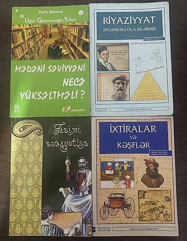 kitab derslik: Salammm.Kıtablar yenıdı 4 kıtab 7 manata satılır.Zehmet olmasa real — 1