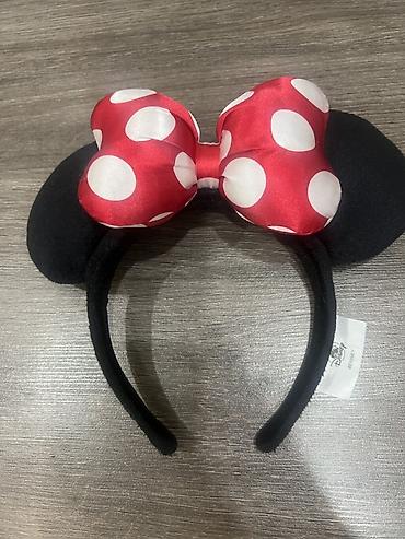 бант: Ободок Disney с ушками и бантом Минни/Микки Маус. Покупаои в Disney — 1