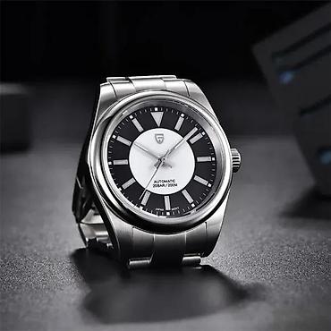 Ručni satovi: Pagani Design PD-1764-Bela-Rolex Oyster Perpetual-Seiko meh Potpuno — 6