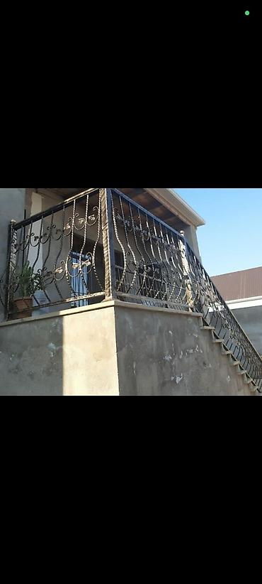 Balkon məhəccəri, Dəmir