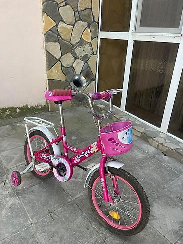 usag ucun: Uşaq velosiped 1) Qız uşağı üçün pink rəngli model - Təxmini 14" — 8