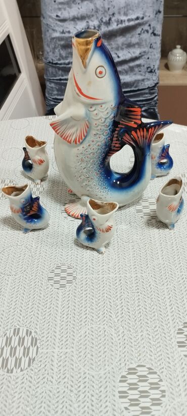 набор ножей: Цвет - Голубой, 7, Россия