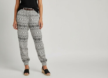 Women's Pants: Spodnie materiałowe damskie, rozmiar S