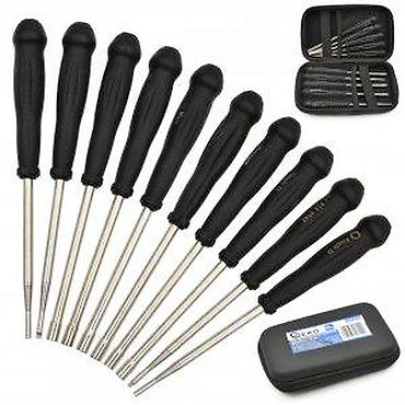 Setovi ručnog alata: Set preciznih šrafcigera u futroli – 10 delova - Univerzalni set za — 6