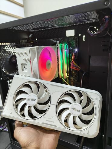 Комплектующие для ПК и ноутбуков: Видеокарта Asus GeForce RTX 3060 Ti, 8 ГБ, Б/у
