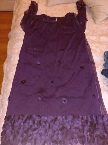 красивые платья на прокат в баку: Вечернее платье, Миди, XL (EU 42)