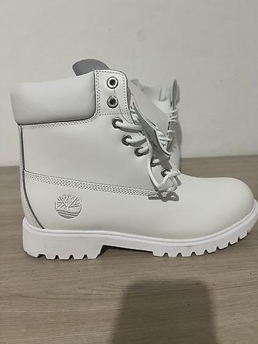 от 46: Мужские ботинки, 46, Timberland, Новый, цвет - Белый, Самовывоз — 5