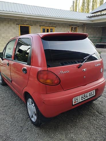 дэу матиз 1: Daewoo Matiz: 2002 г., 0.8 л, Кол менен иштөөчү, Газ, Хетчбек — 7