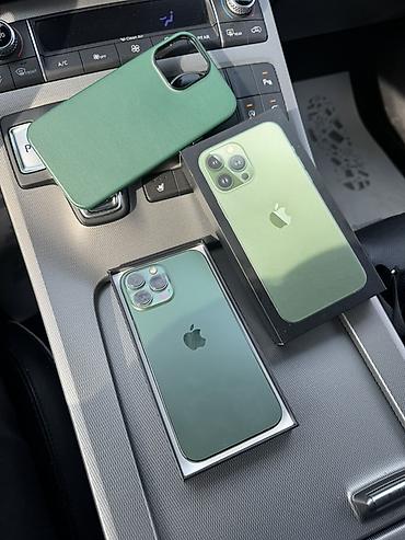 xiaomi redmi note 13 pro plus: IPhone 13 Pro Max, Б/у, 256 ГБ, Alpine Green, Коробка, 86 % — 1