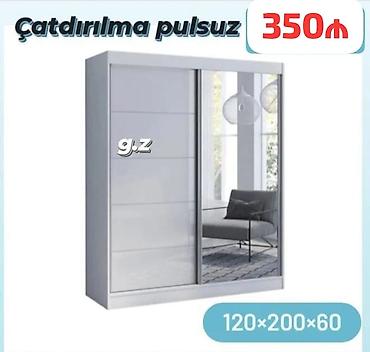 perla dolab: Yeni, 2 qapılı, Güzgülü, Kupe, Düz dolab — 1