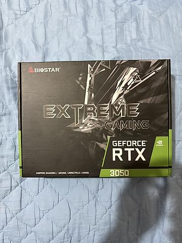 gaming monitör: BIOSTAR GeForce RTX 3050 Extreme Gaming videokart - NVIDIA GeForce — 1