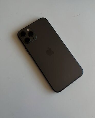 ipone iks: IPhone 11 Pro, 128 GB, Black Titanium, Zəmanət, Simsiz şarj, Face ID