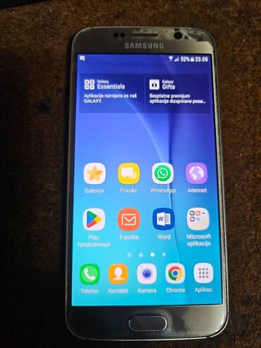 Samsung: Samsung Galaxy S6, 32 GB, bоја - Zlatna, Otisak prsta na lalafo.rs — 2 Samsung: Samsung Galaxy S6, 32 GB, bоја - Zlatna, Otisak prsta — 2