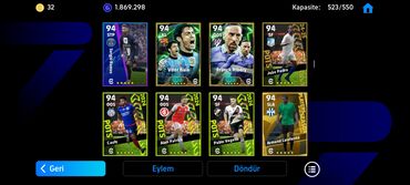 Kolleksiya kartları: EFootball hesabı – güclü komanda və zəngin kart kolleksiyası - — 22