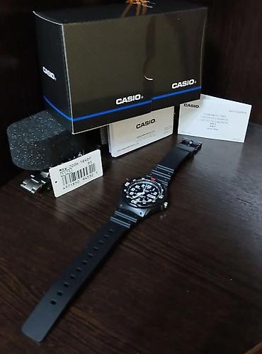 Классические часы: Классические часы часы, Casio, Пластик, Япония, Водонепроницаемые, Унисекс, Б/у — 2