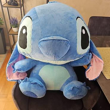 🩵 Velika plišana igračka Stitch – 80 cm 🩵 Preslatki i veliki plišani